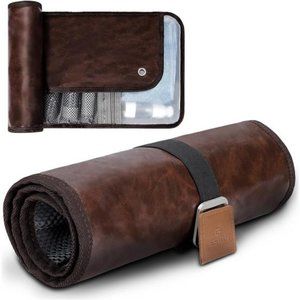 Toiletry Bag for Men, Travel Essentials Bathroom Roll Organizer